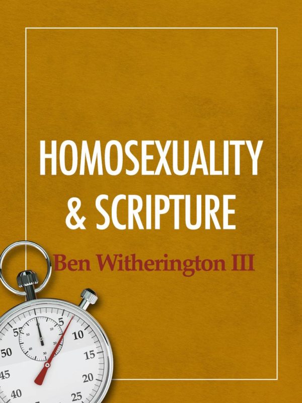 Homosexuality and Scripture - Seedbed