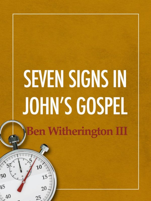 Seven Signs in John's Gospel - Seedbed